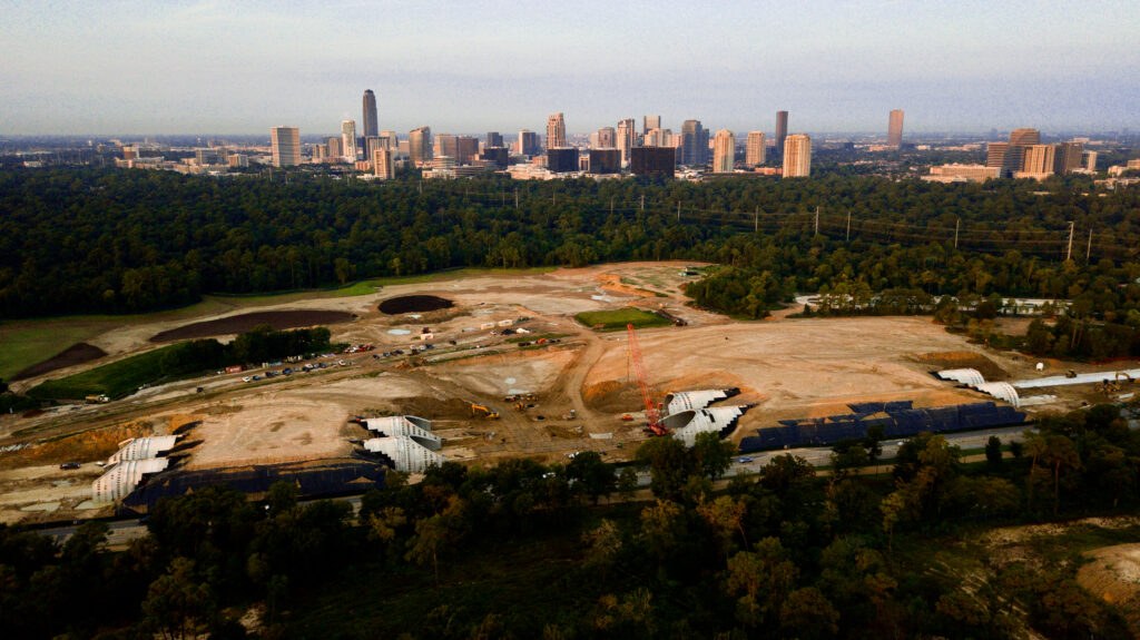 Memorial Park Land Bridge Takes Big Step Forward with New Tunnels