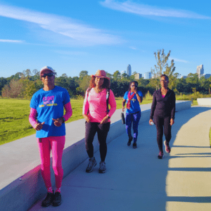 Girltrek on Land Bridge and Prarie