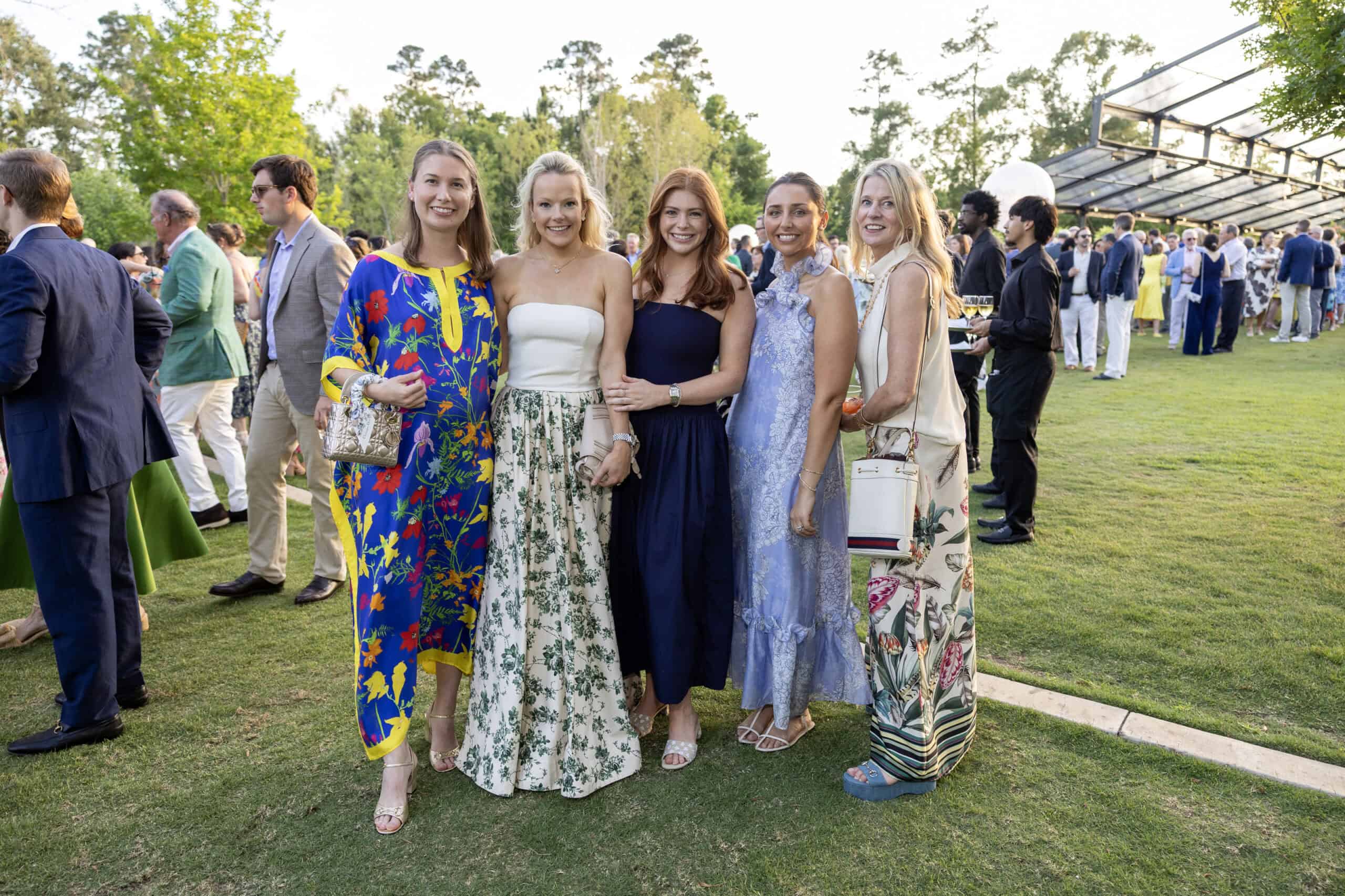 From left, Catherine Chapman, Eliza Tollette, Mary Claire Boline, Emma Mason, Lisa Mason