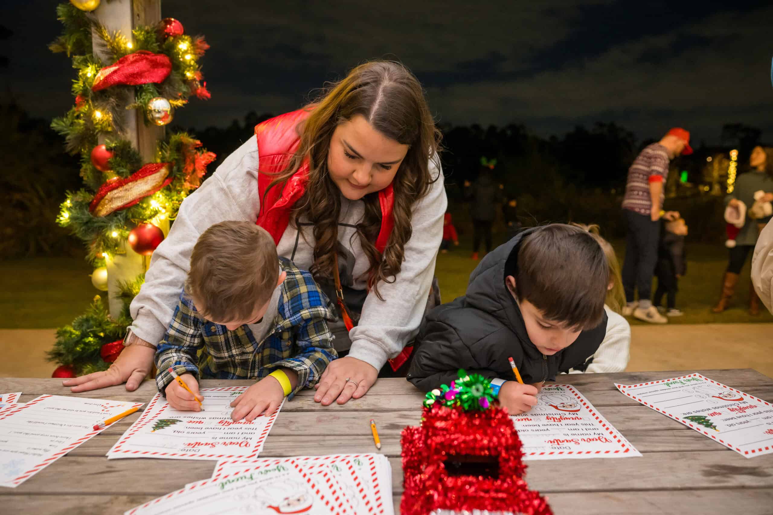 Deck the Park 2024 letters to Santa